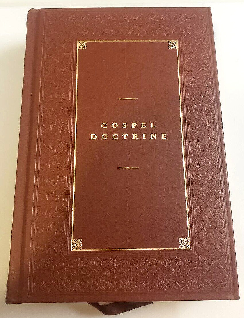 GOSPEL DOCTRINE Joseph Smith/Grant ’86 Leather Luxury Edition LDS Mormon HC BOOK