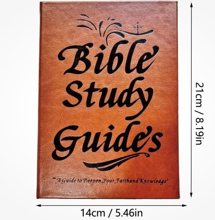 66-Page Bible Study Guide, Daily Devotional Journal Study Notebook Based Planner