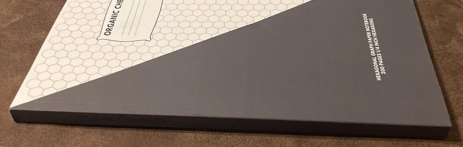 Organic Chemistry : Hexagonal Graph Paper Notebook: 200 Pages, 1/4 Inch…