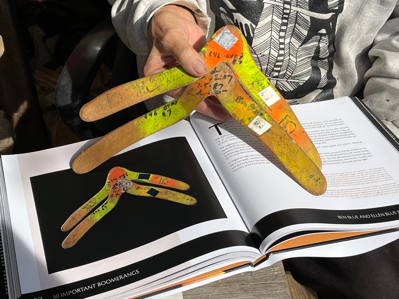 Book – 50 Important Boomerangs (2024) by John Flynn, 244 pages, New, Signed!