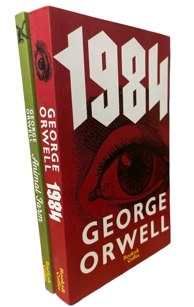 1984 & Animal Farm (Set of 2 Books) by George Orwell -NEW