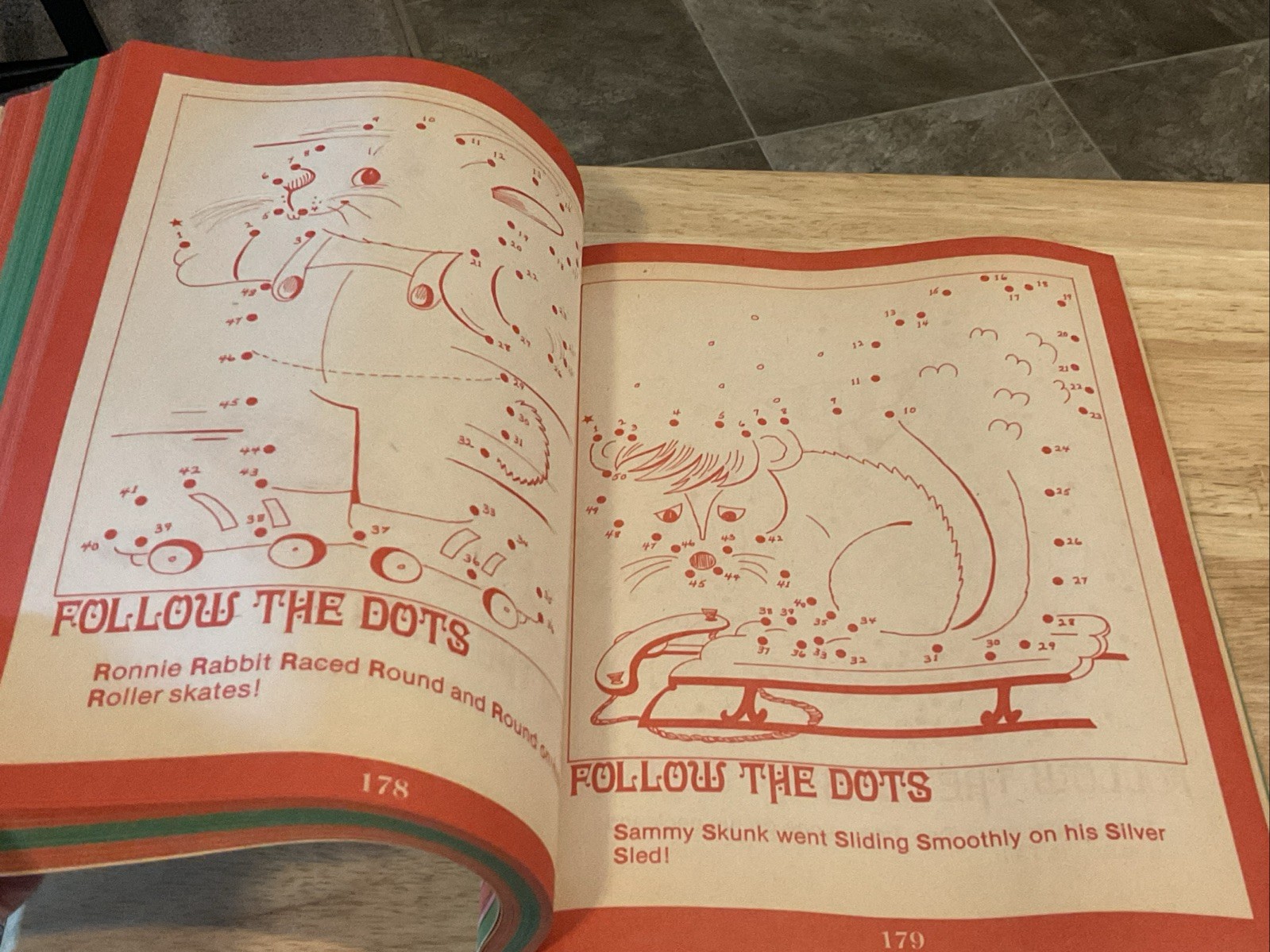 Vintage 1980 Santa’s Big Fun Book of Activities Stories Puzzles 512 Pages Unused