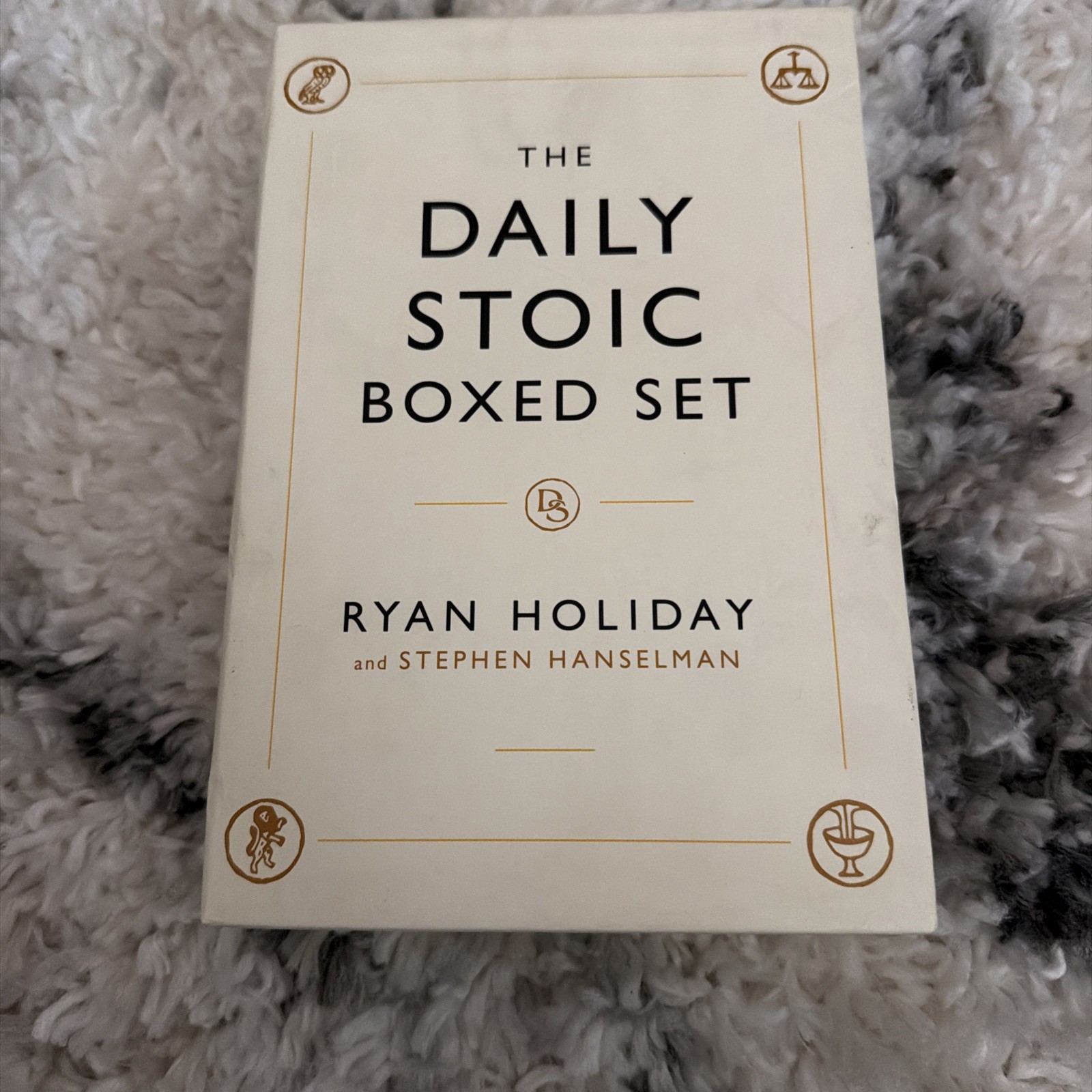 The DAILY STOIC Boxed Book Set by Ryan Holiday and Stephen Hanselman