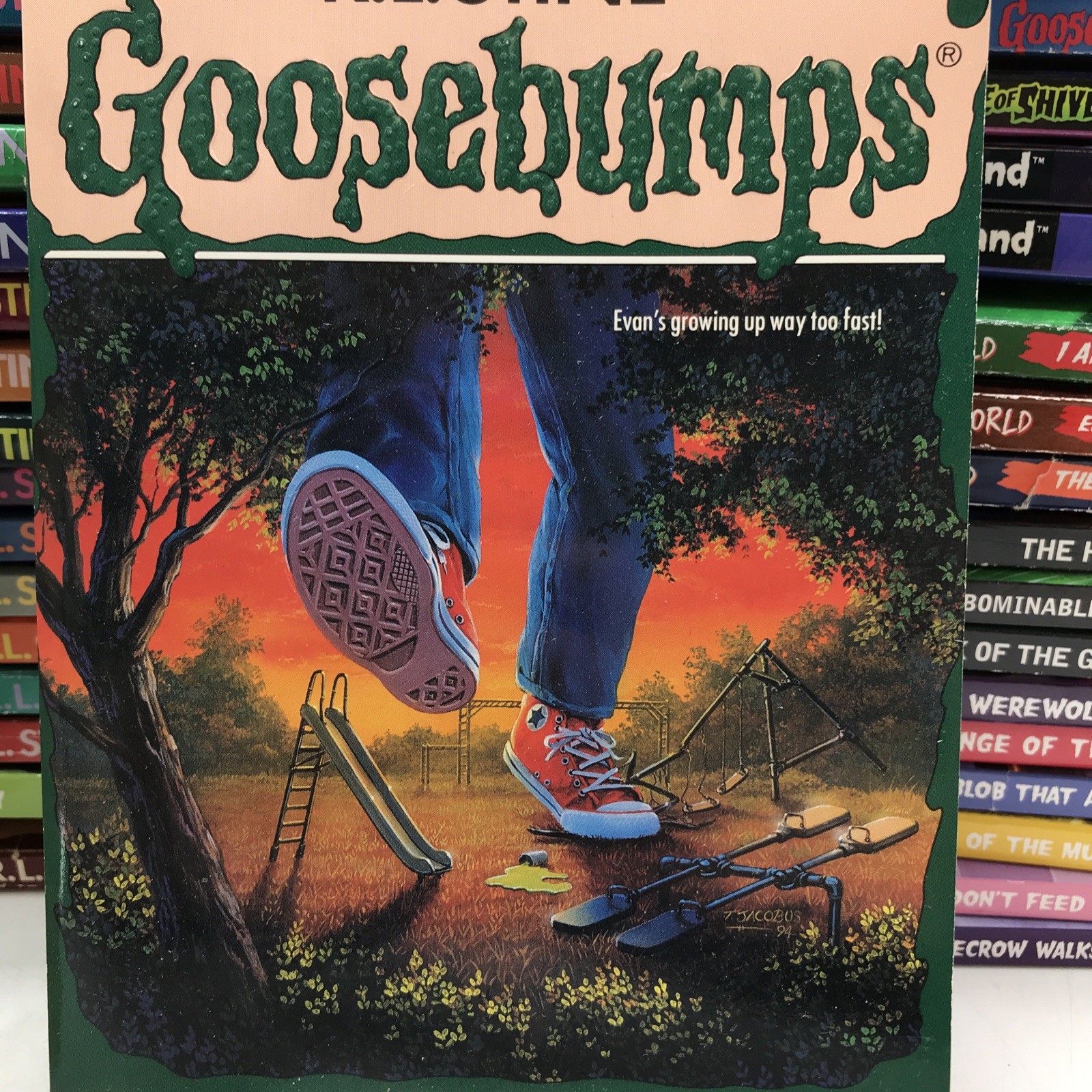 Lot of 55 Goosebumps Paperback Book Lot R L Stine Scholastic-90’s & 2000’s Mixed