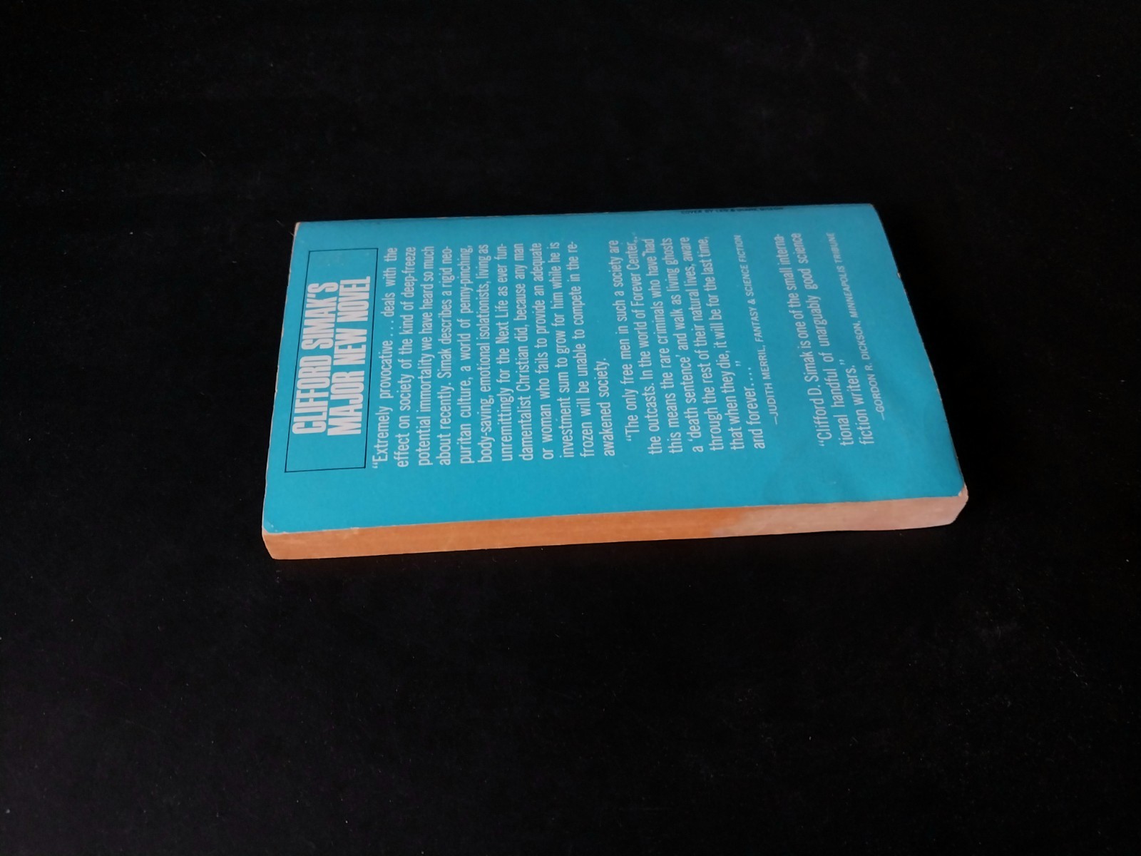 Clifford D. Simak – Why Call Them Back From Heaven? – Ace Books 1967