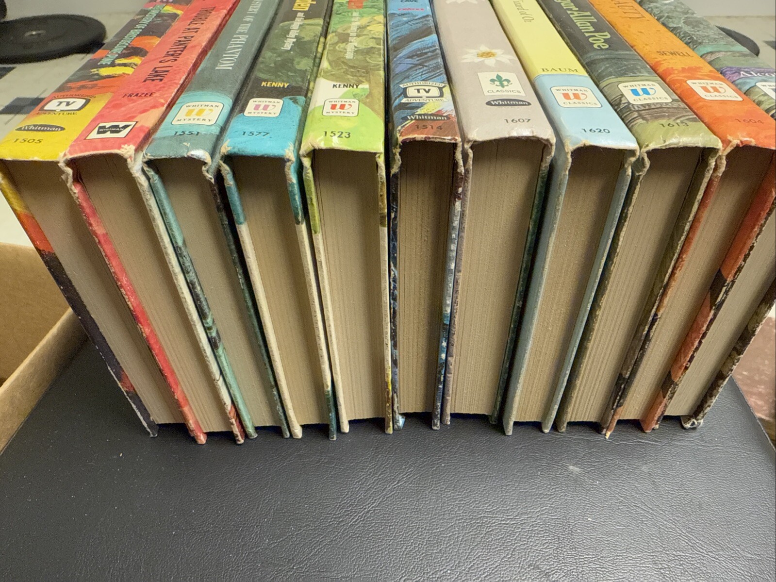 Vintage Whitman Lot of 10Hardcover Books Trixie Black Beauty Wizard of Oz + MORE