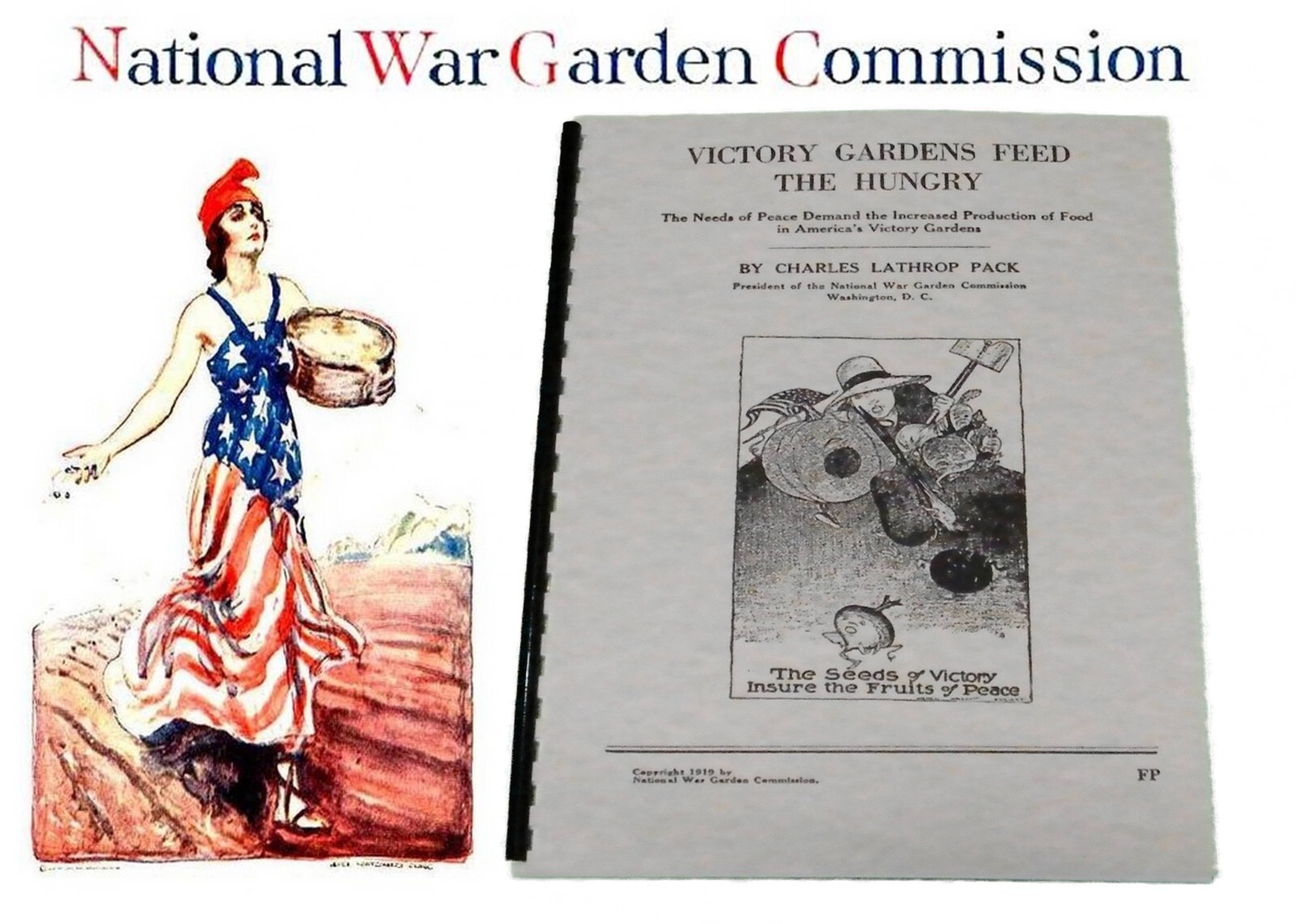 Lot Of Five War Gardening Commission Manuals 1917 – 1919
