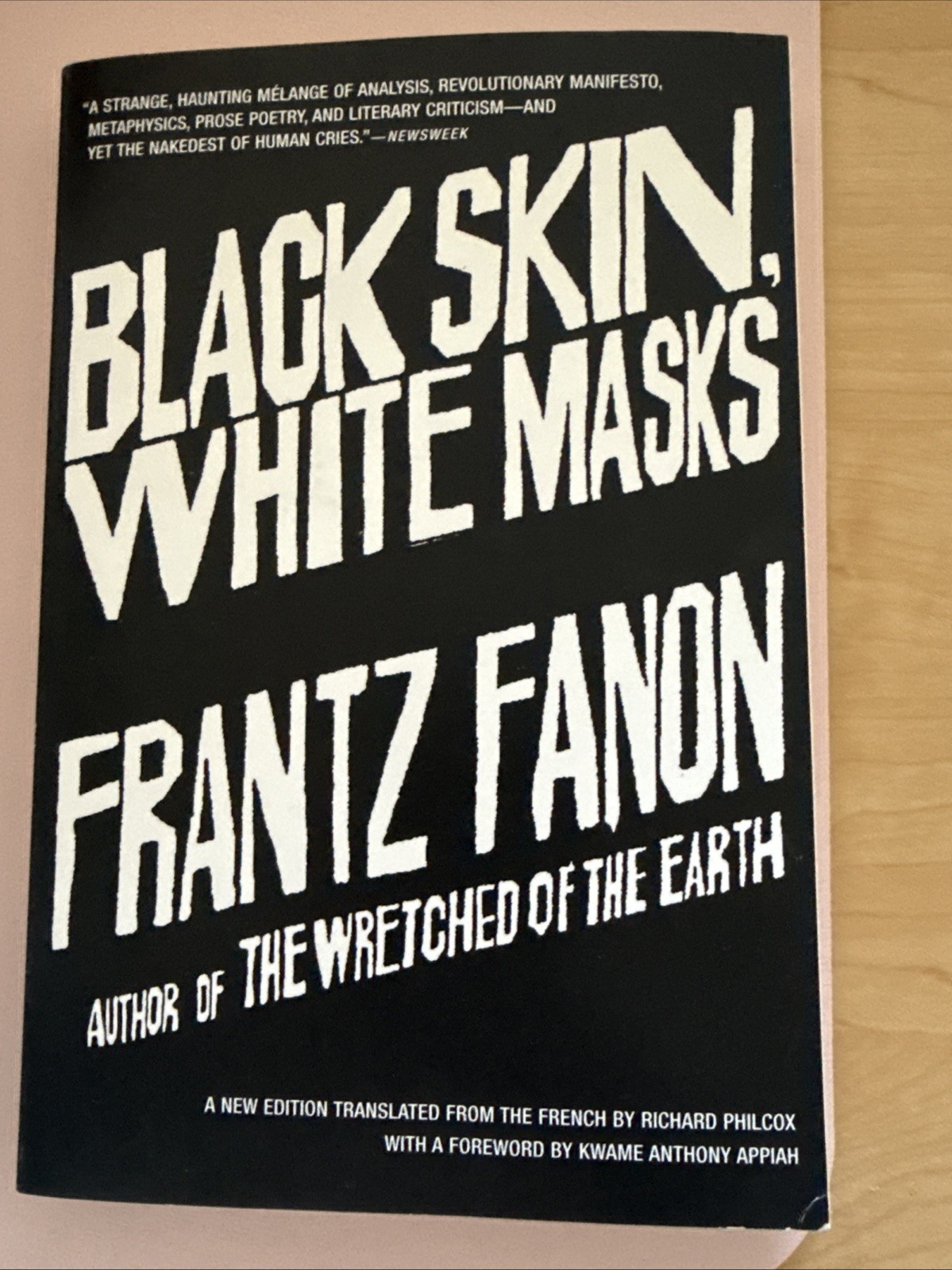 Black Skin, White Masks by Frantz Fanon (2008, Trade Paperback)