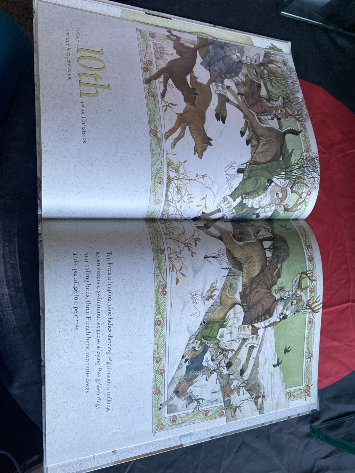 *KIDS* 🎅🏼 Twelve Days of Christmas by Don Daily (2007, Picture Book) $12.25!