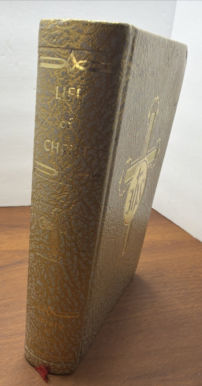The Life of Christ Lessons in His Own Words Catholic Press Bible Vintage 1961