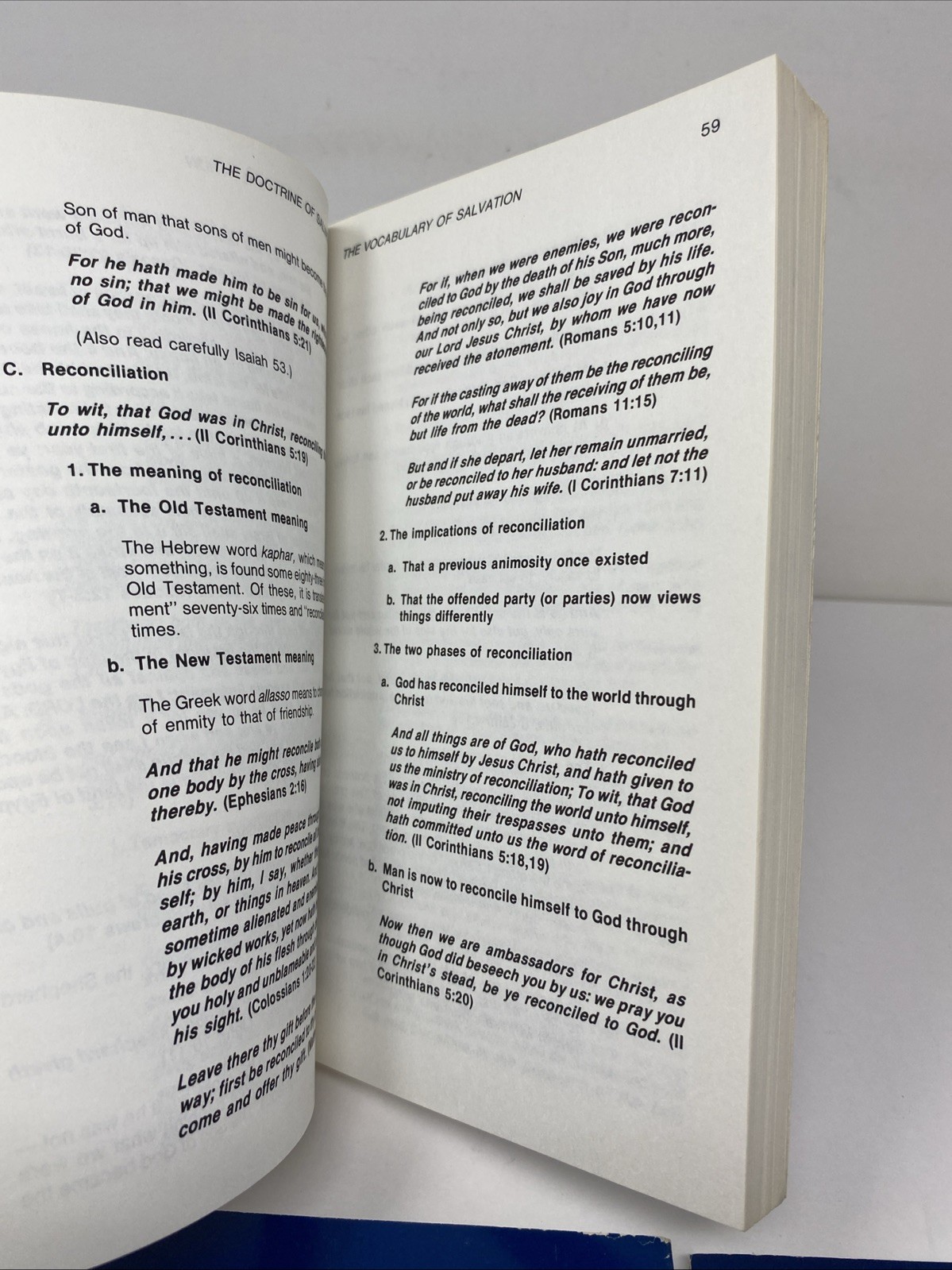 Liberty Bible Institute Doctrine Books Lot 11 Harold Willmington Unmarked Pages