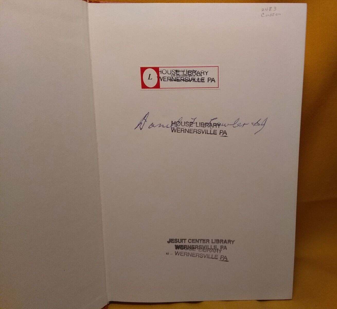 The Spiritual Exercises Made in Everyday Life Gilles Cusson HCDJ 1989 Jesuit