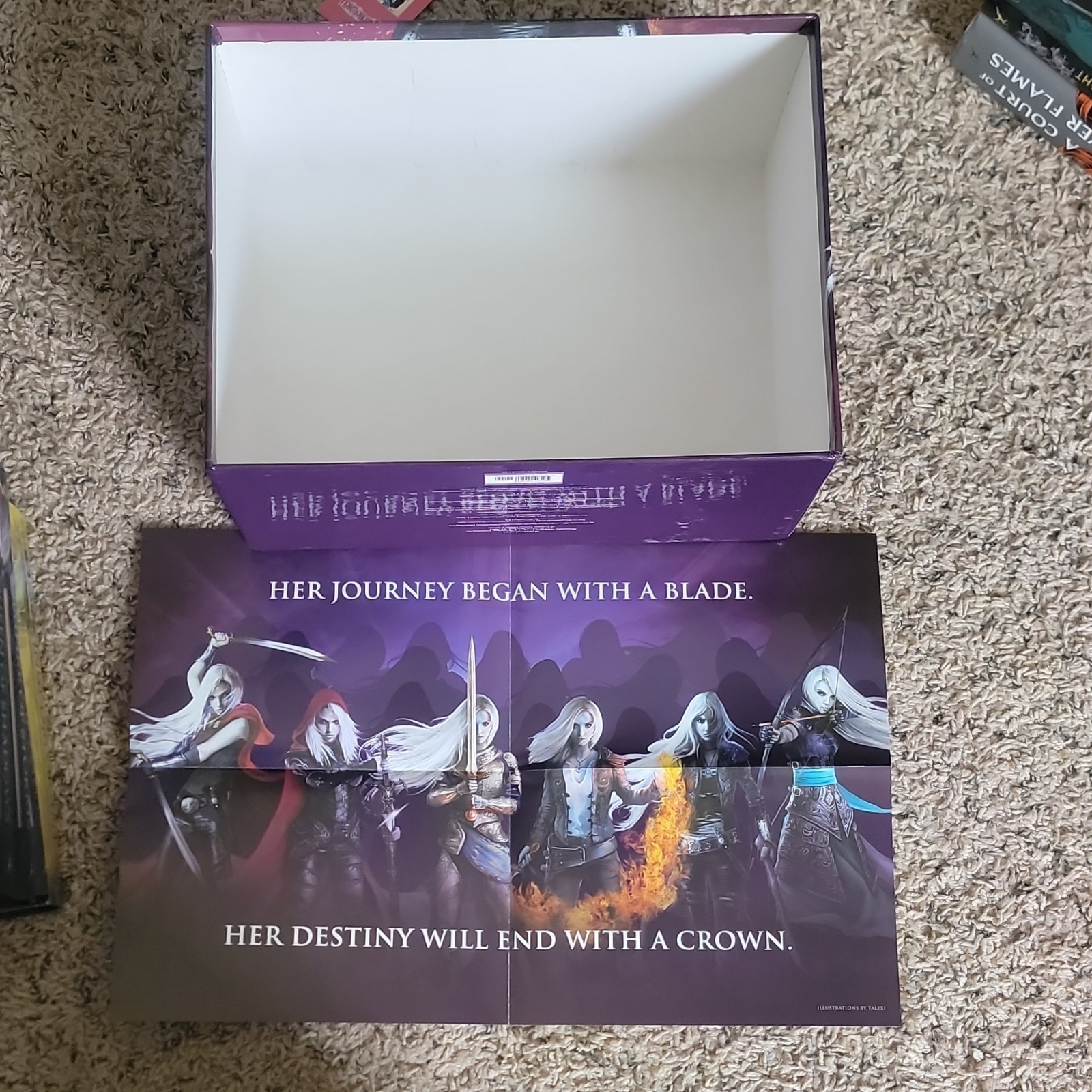 OOP Throne of Glass Set by Sarah J. Maas (2018, Hardcover) Original Cover