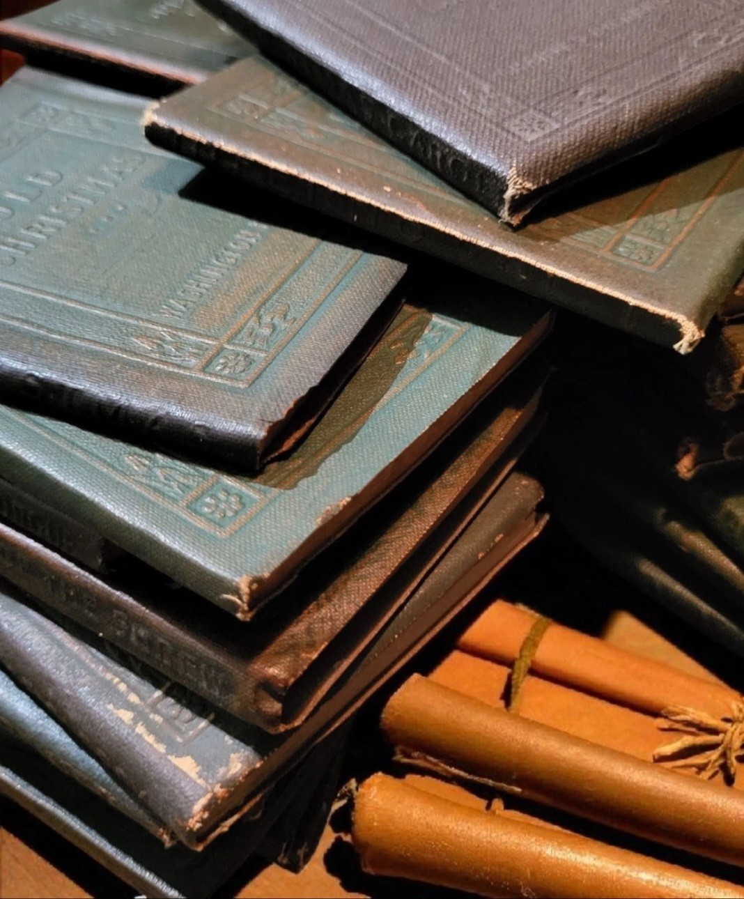 100 yr Old Antique Little Leather Library Books 1920’s Redcroft Pick Your Title