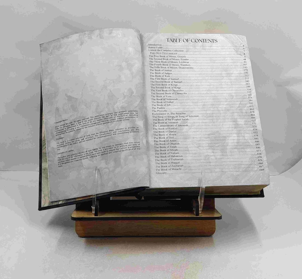 Ethiopian Bible in English Complete – Old Testament Large [Royal Leather Bound]