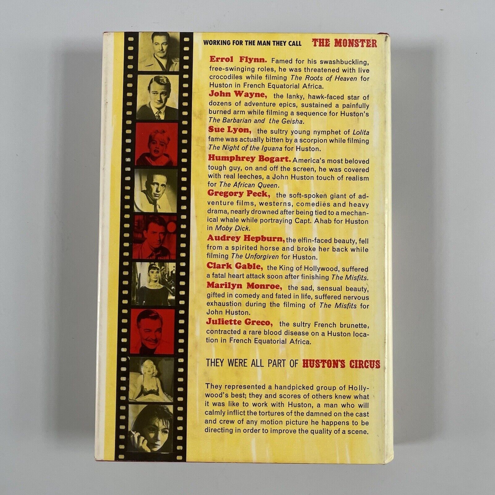 John Huston King Rebel – William F. Nolan 1965 Hardcover 1st Printing 1st Ed