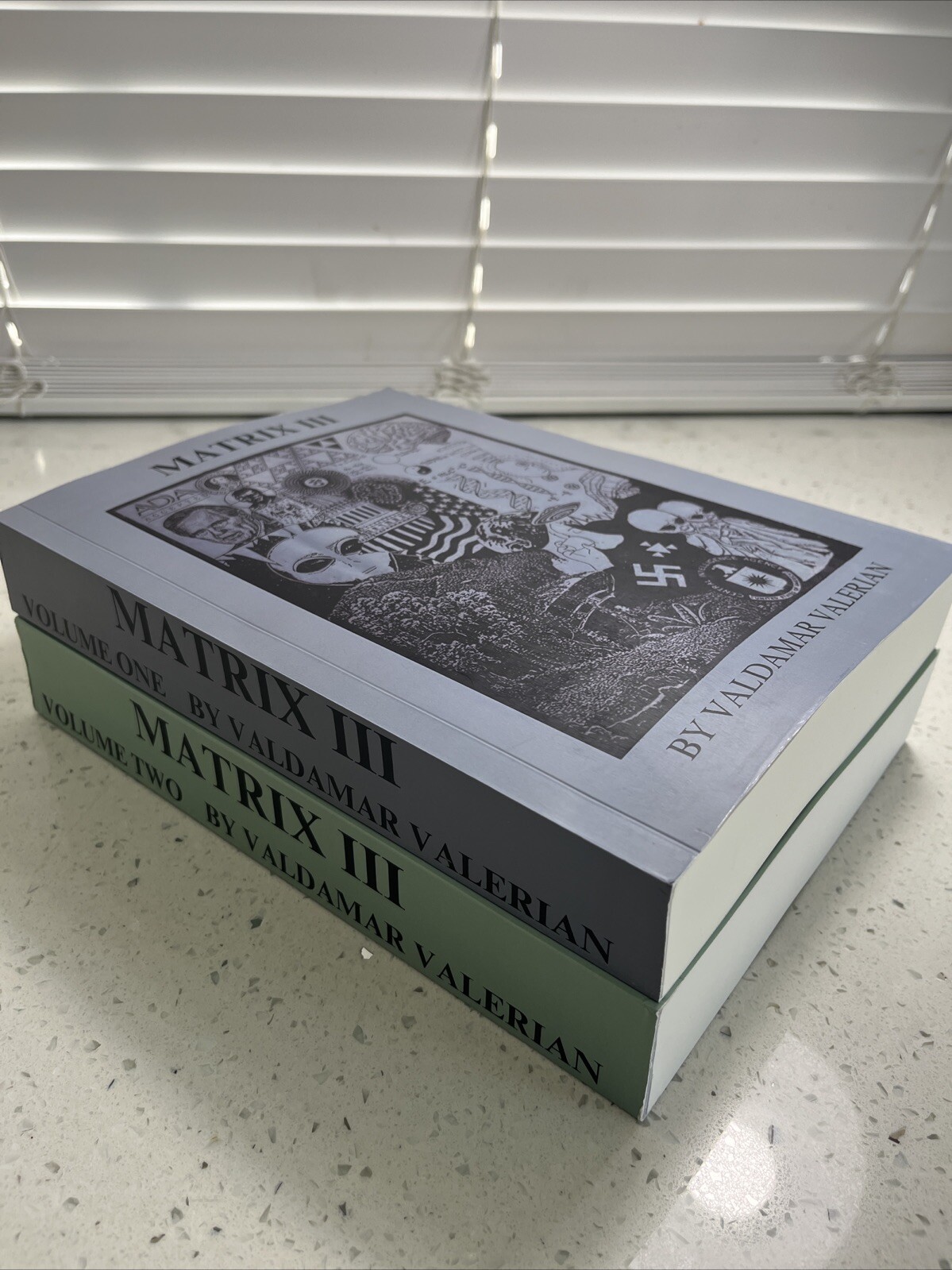MATRIX III Volume I 1 & 2 II,UFO,Alien,Valdamar Valerian,Large 8.5*11”,REPRINT