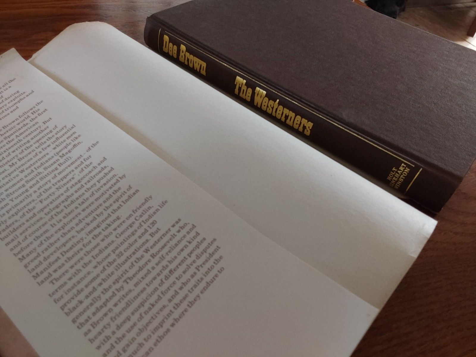 Dee Brown THE WESTENERS 1974 Illustrated HARDCOVER 288 Pages