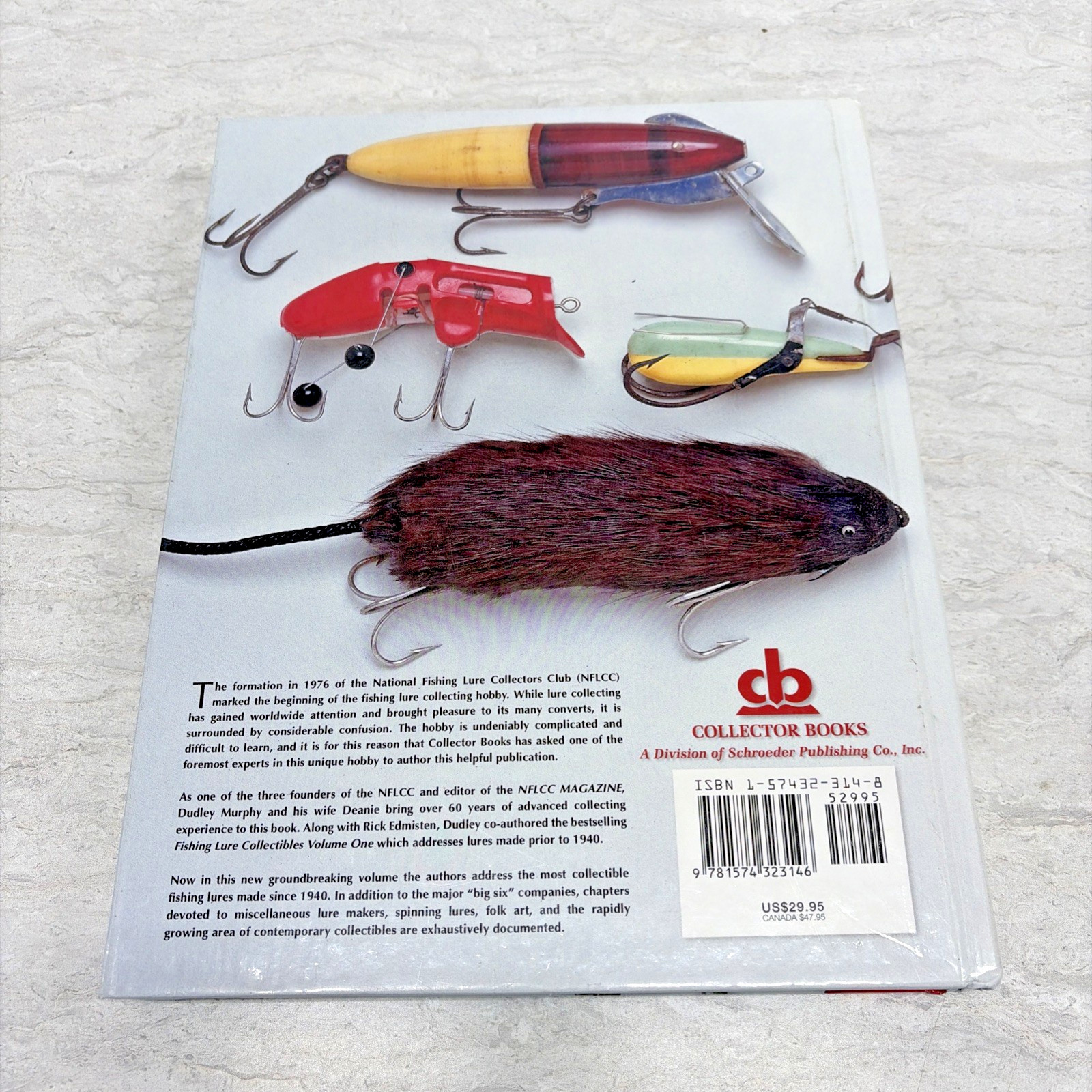 Fishing Lure Collectibles Modern Era Vol 2 Color Pictures HC Book 412 Pages