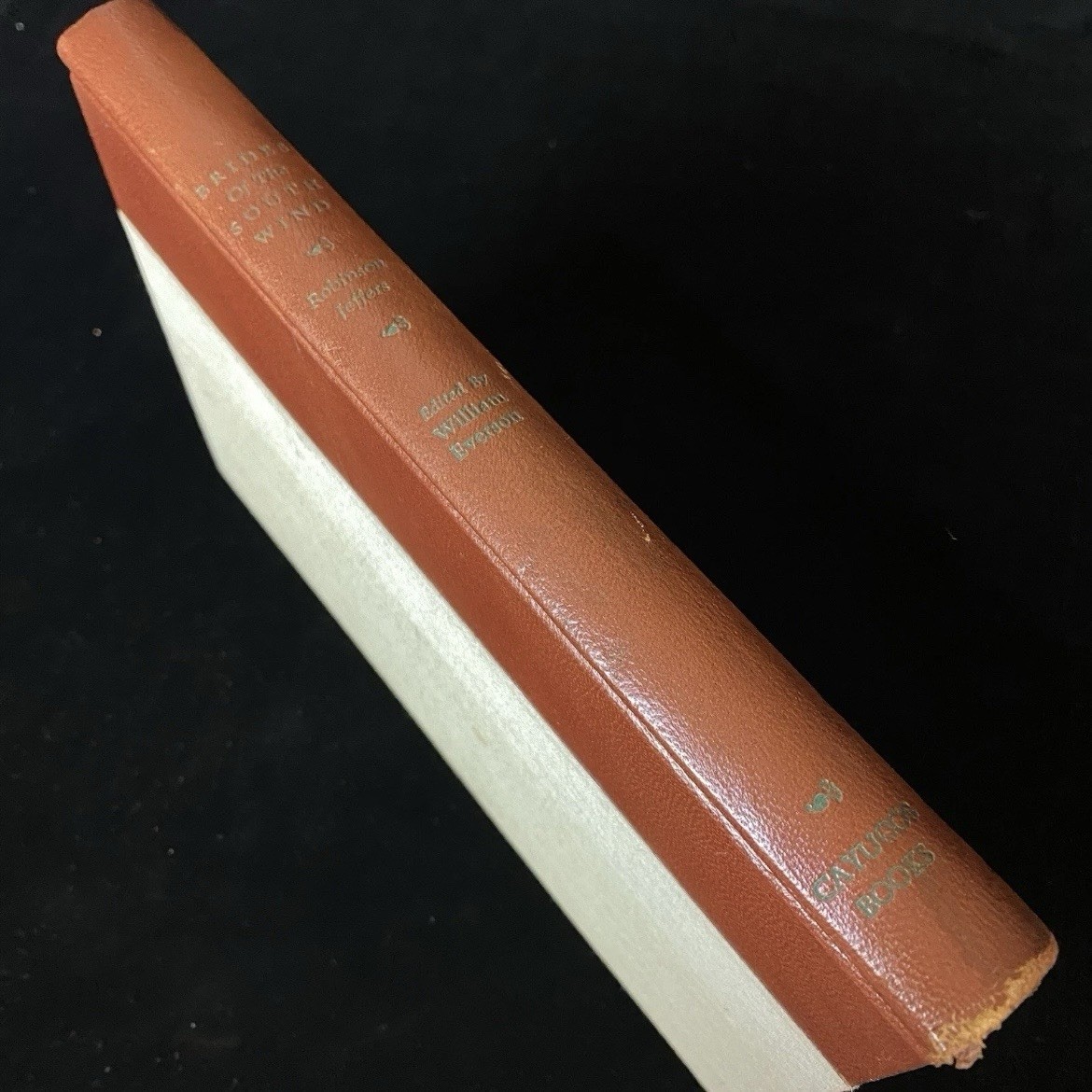 Robinson JEFFERS / Brides of the South Wind Poems 1917-1922 SignedIst ed 1974