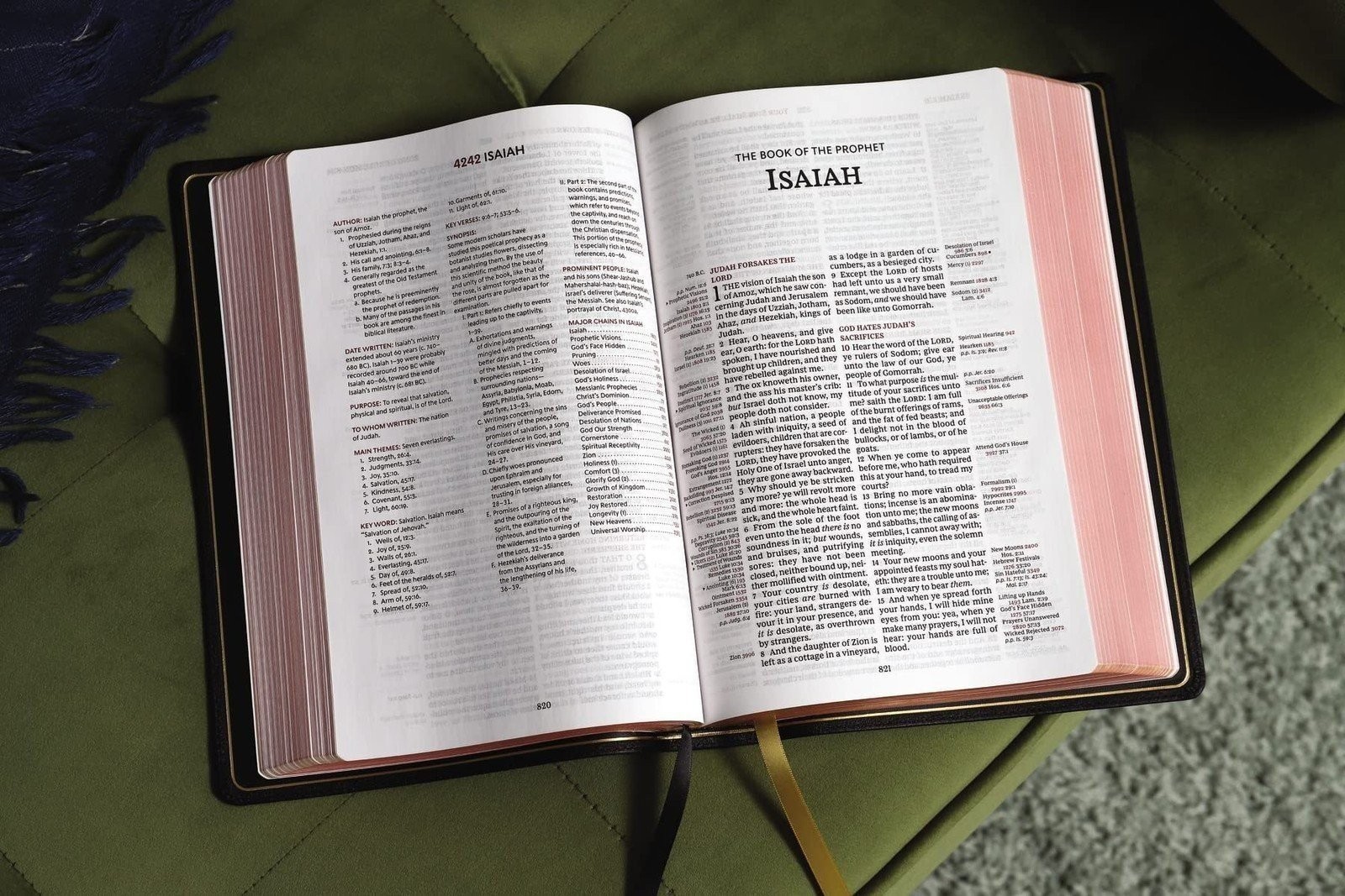 KJV, Thompson Chain-Reference Bible, Large Print, Genuine Leather, Cowhide,