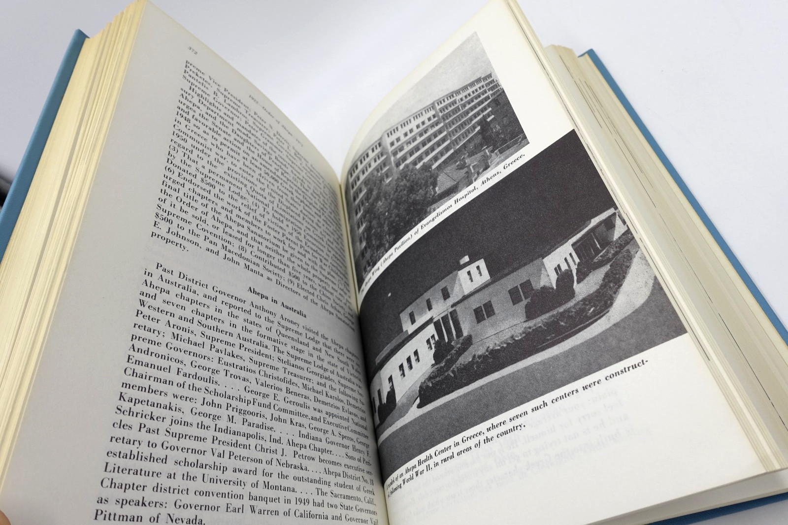 Vintage The Order of AHEPA 1922-1972 George Leber HC Book Greek Association