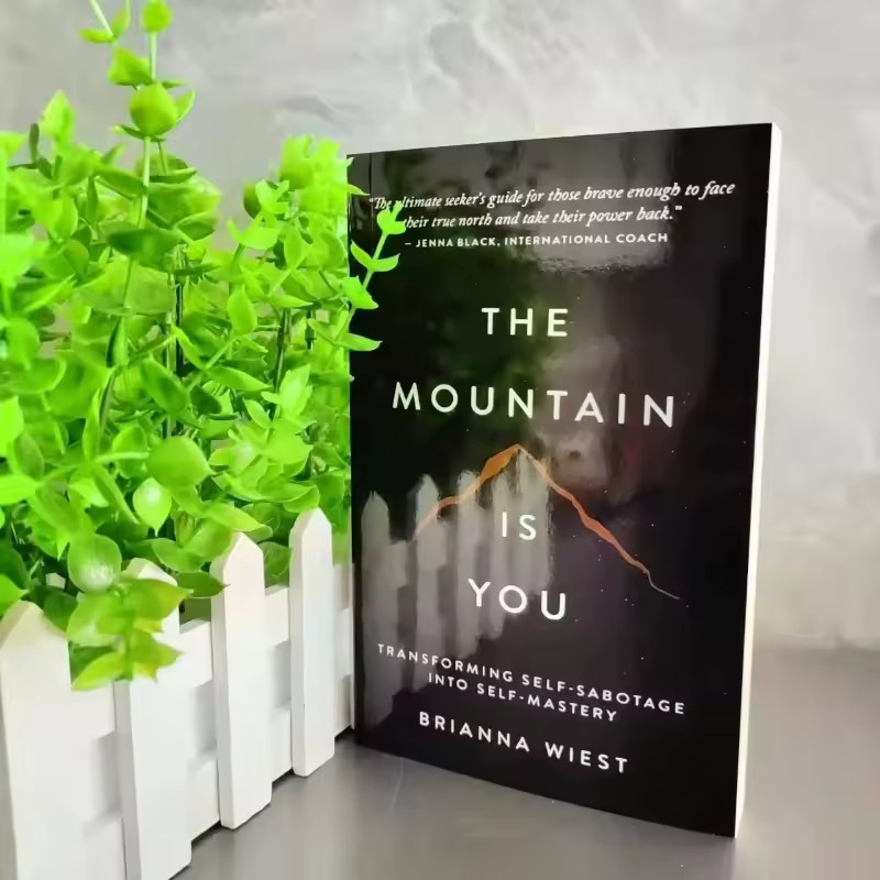 The Mountain is you by Brianna Wiest Paperback Book, Free Shipping US.