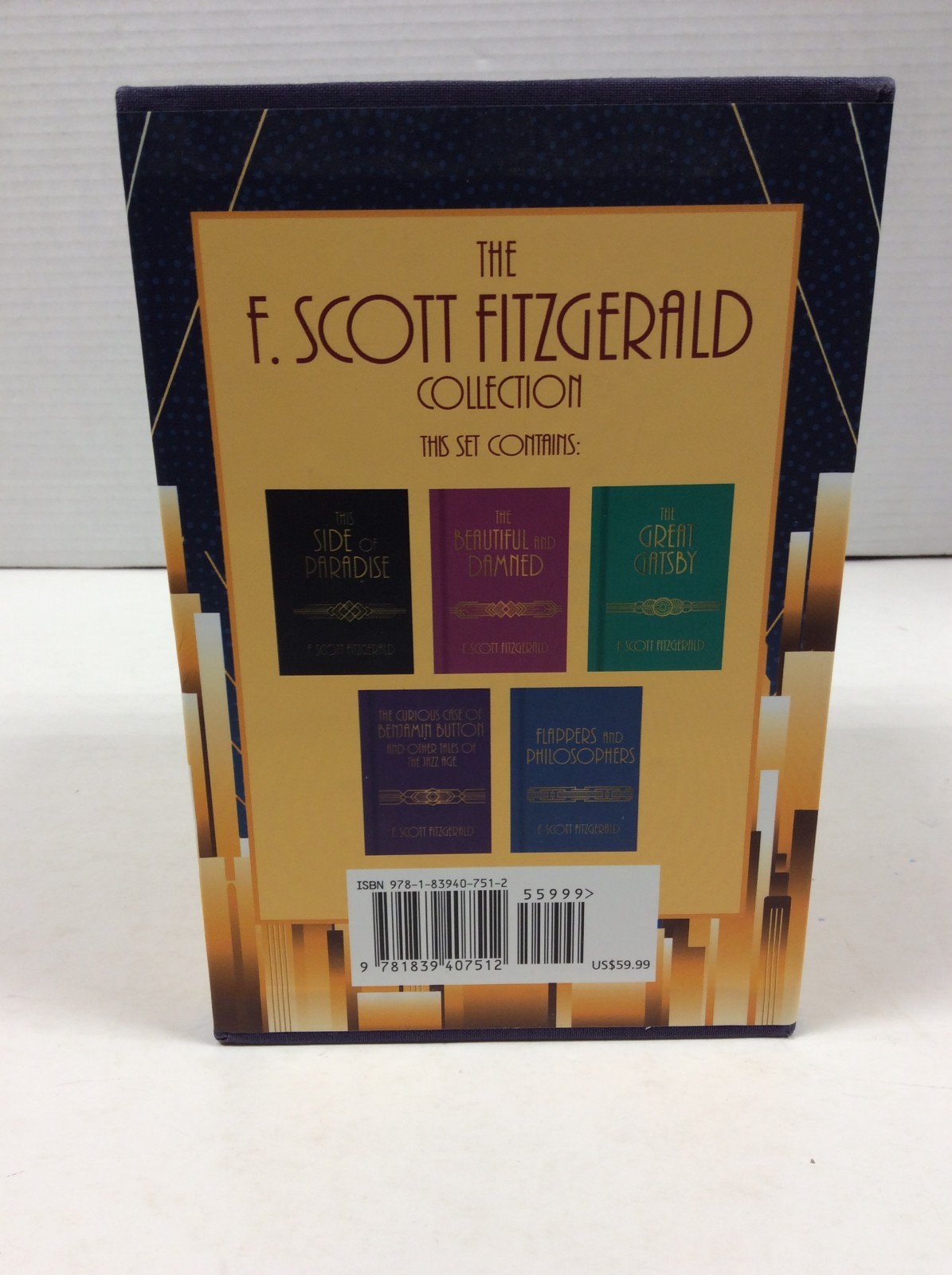 THE F. SCOTT FITZGERALD COLLECTION 5 HC in Box 2021