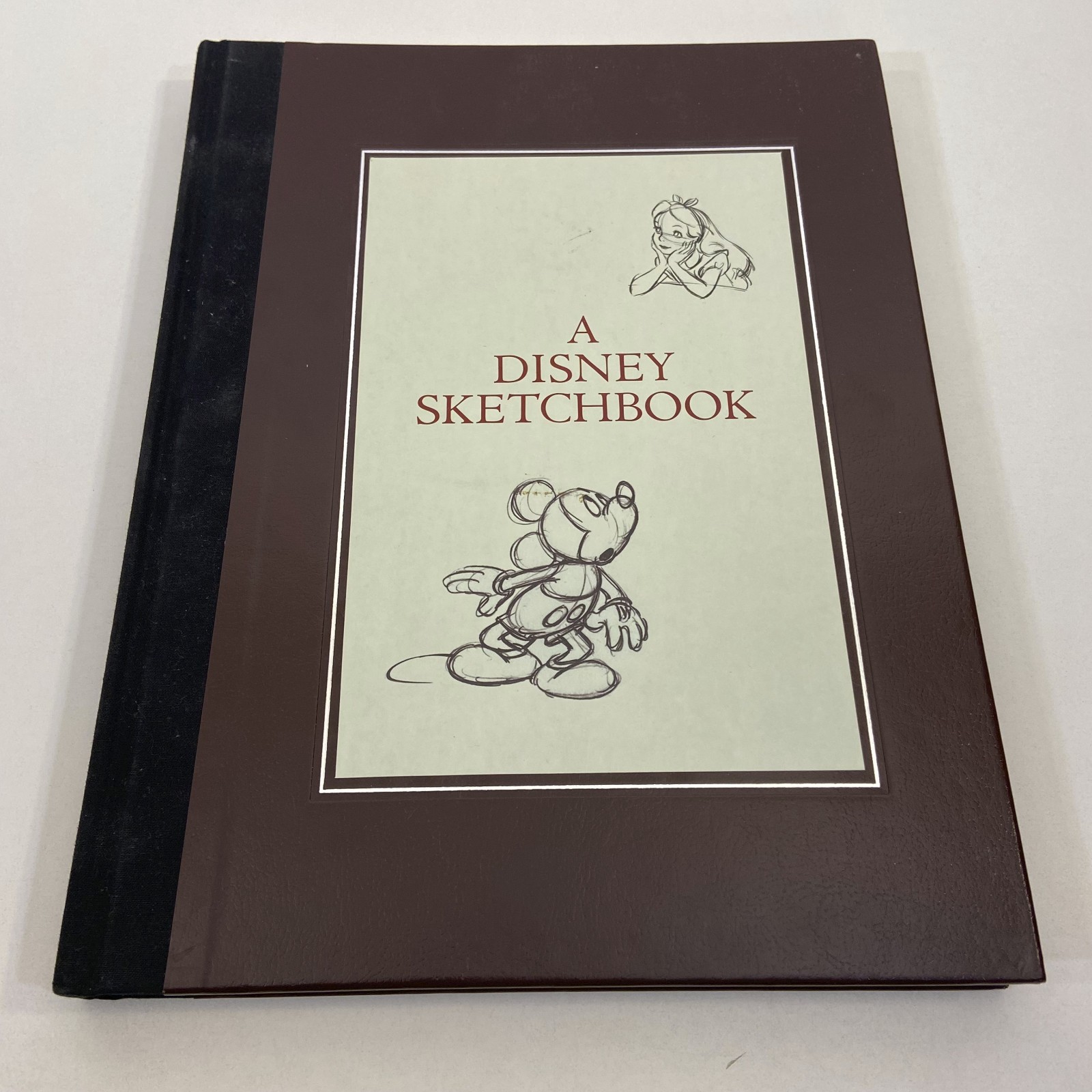 A Disney Sketchbook 2012 Third Edition 4th Printing Hardcover Illustrated
