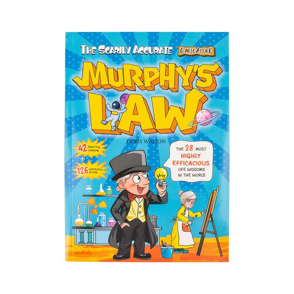 Murphy’s Law Learning Book for Kids 8-12 with 128 Pages Paperback Illustrated OY