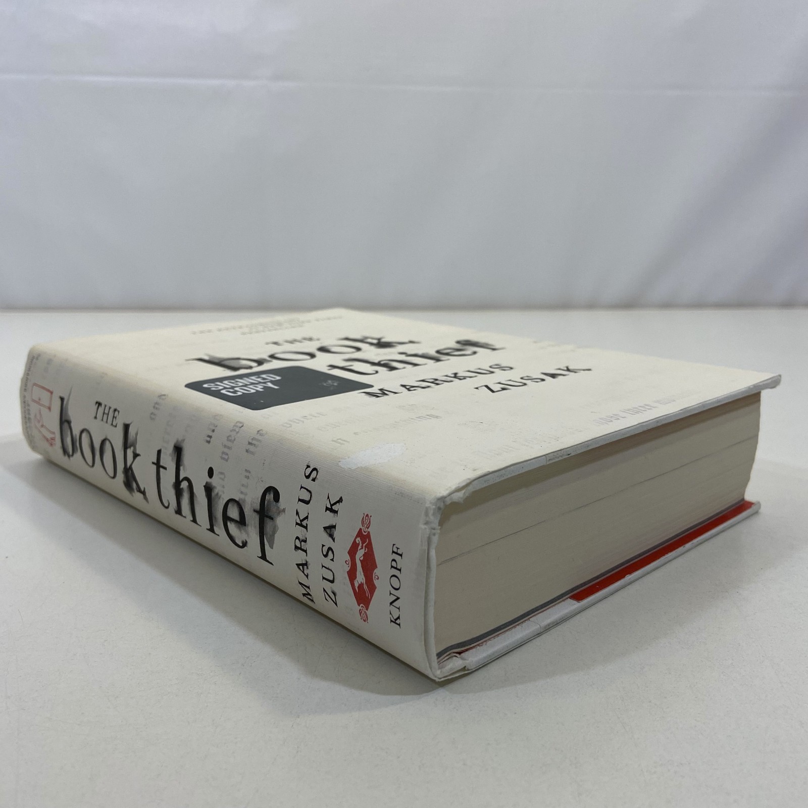 Markus Zusak Book Thief B&N Exclusive 1st Anniversary Edition SIGNED 2016 HCDJ