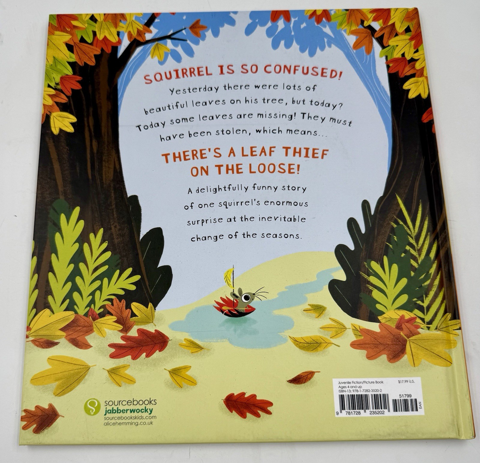 The Leaf Thief – Hardcover By Hemming, Alice – GOOD
