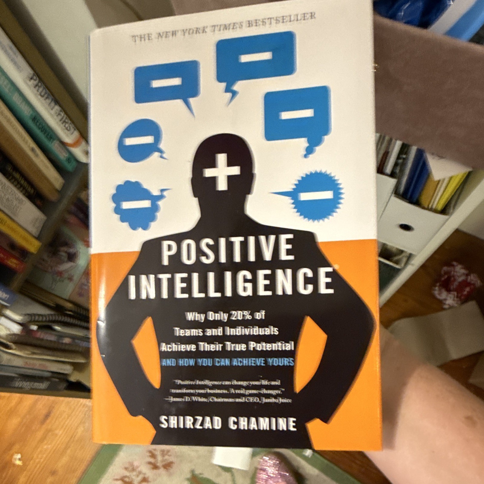 Positive Intelligence Shirzad Chamine Paperback 2012 Self-Help Bestseller
