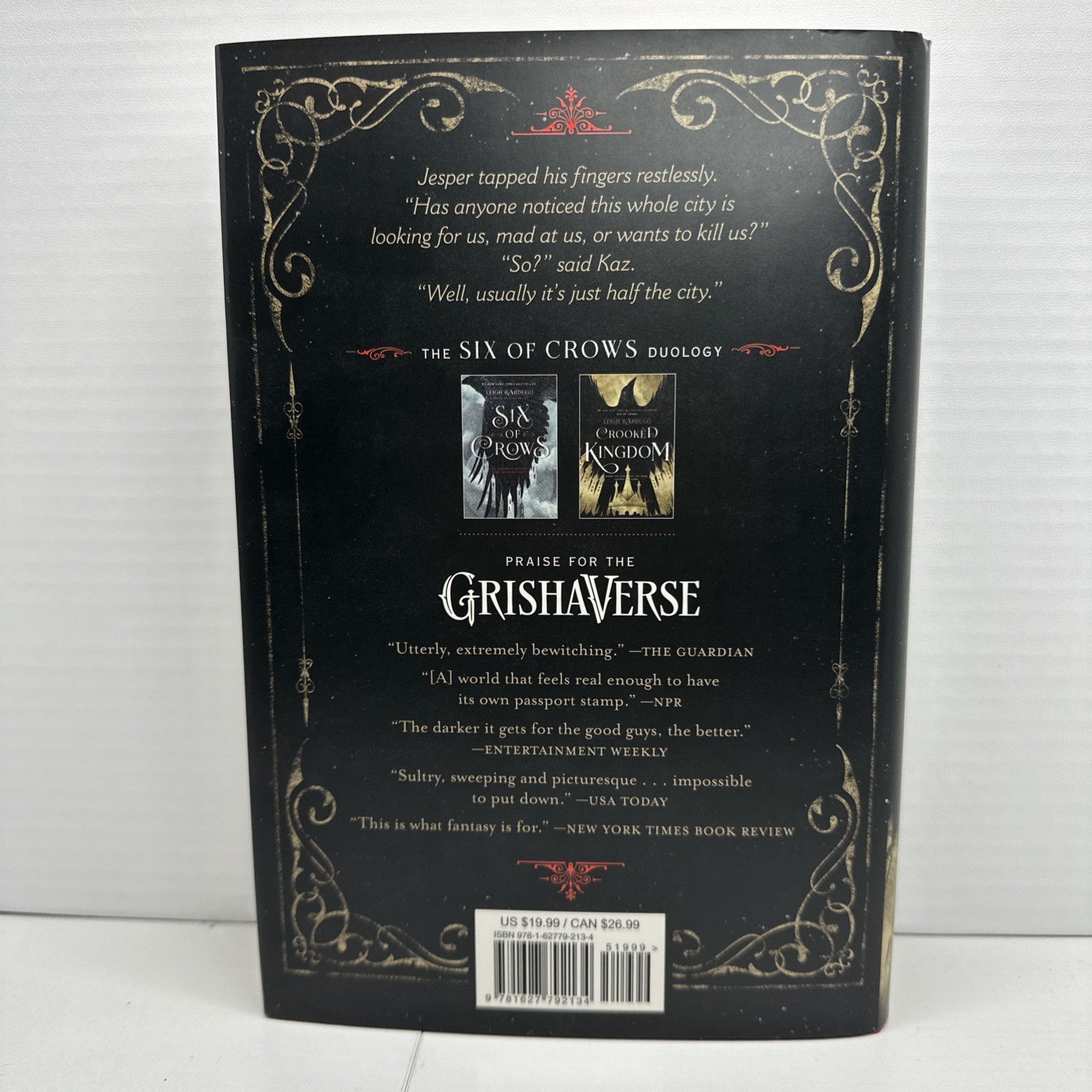 Crooked Kingdom : A Sequel to Six of Crows by Leigh Bardugo (2016, Hardcover)