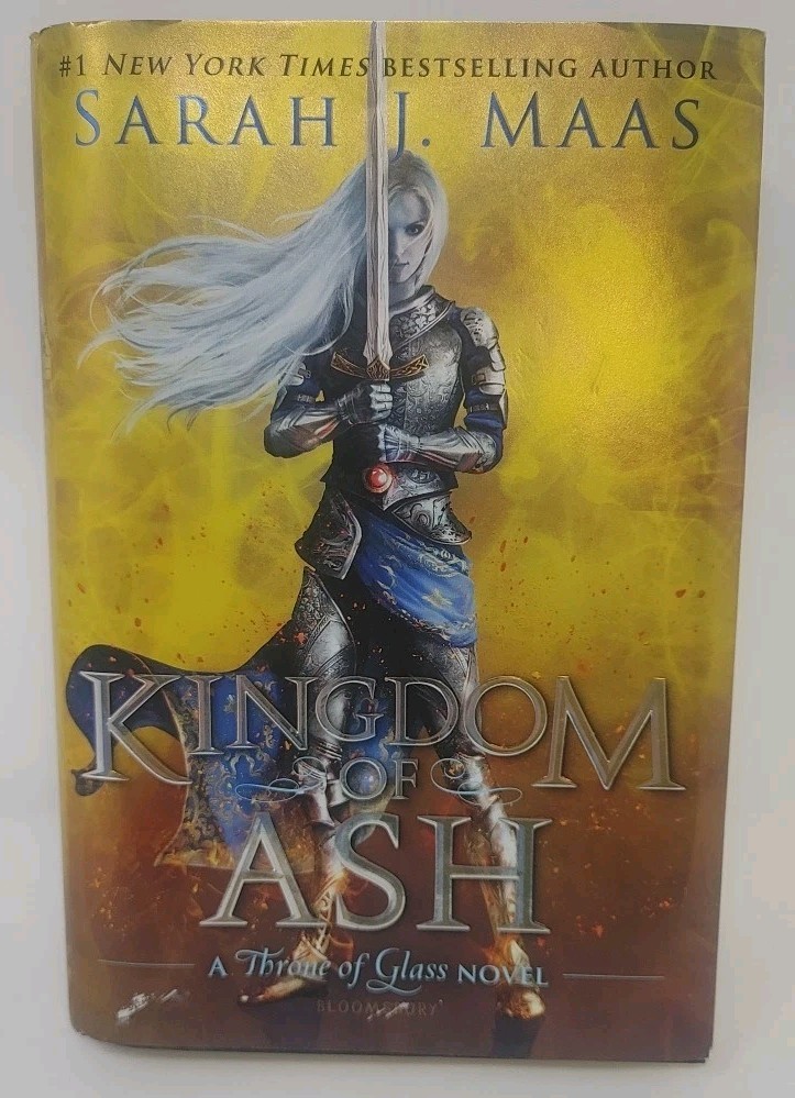 Kingdom of Ash – Sarah J. Maas HCDJ 1st Edition/1st Printing Throne of Glass