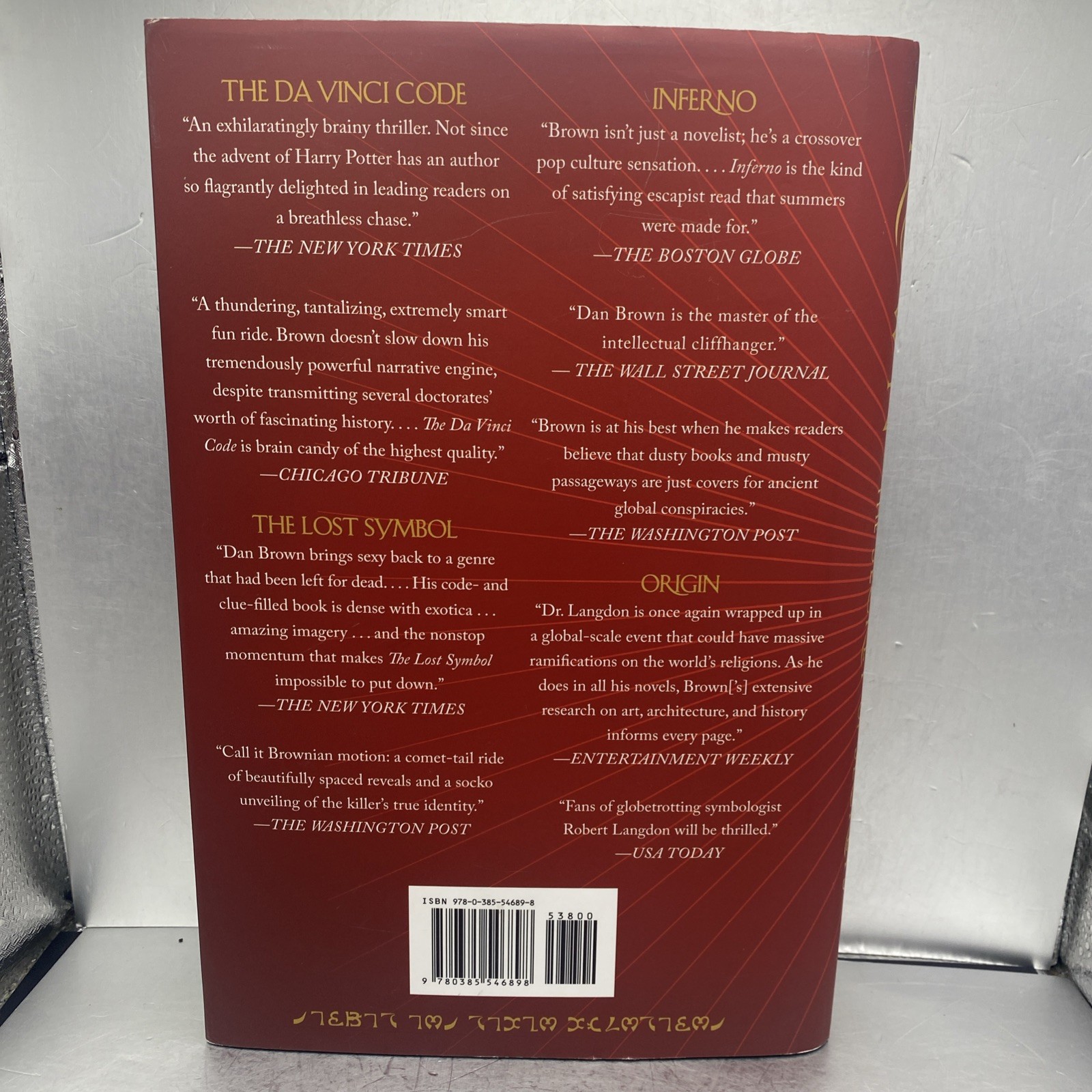 Secret of Secrets : A Novel by Dan Brown (2025, Hardcover)