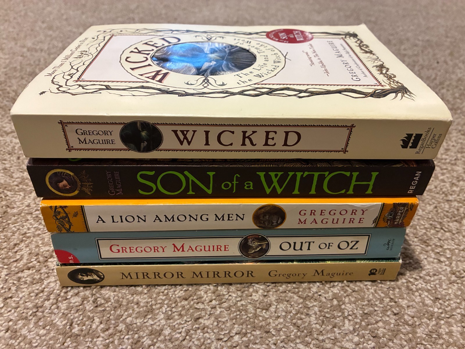 Wicked – Complete 4-Book Series Set & Bonus – RARE! – Maguire – Wizard of Oz!