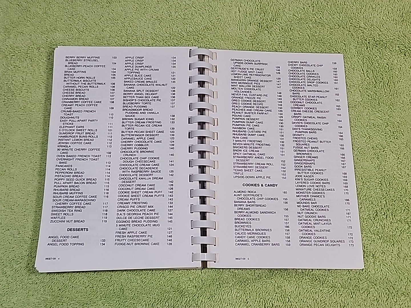 2009 Feeding 74 Kids and a Dog Cookbook 200 pages Stauffer Family & Friends