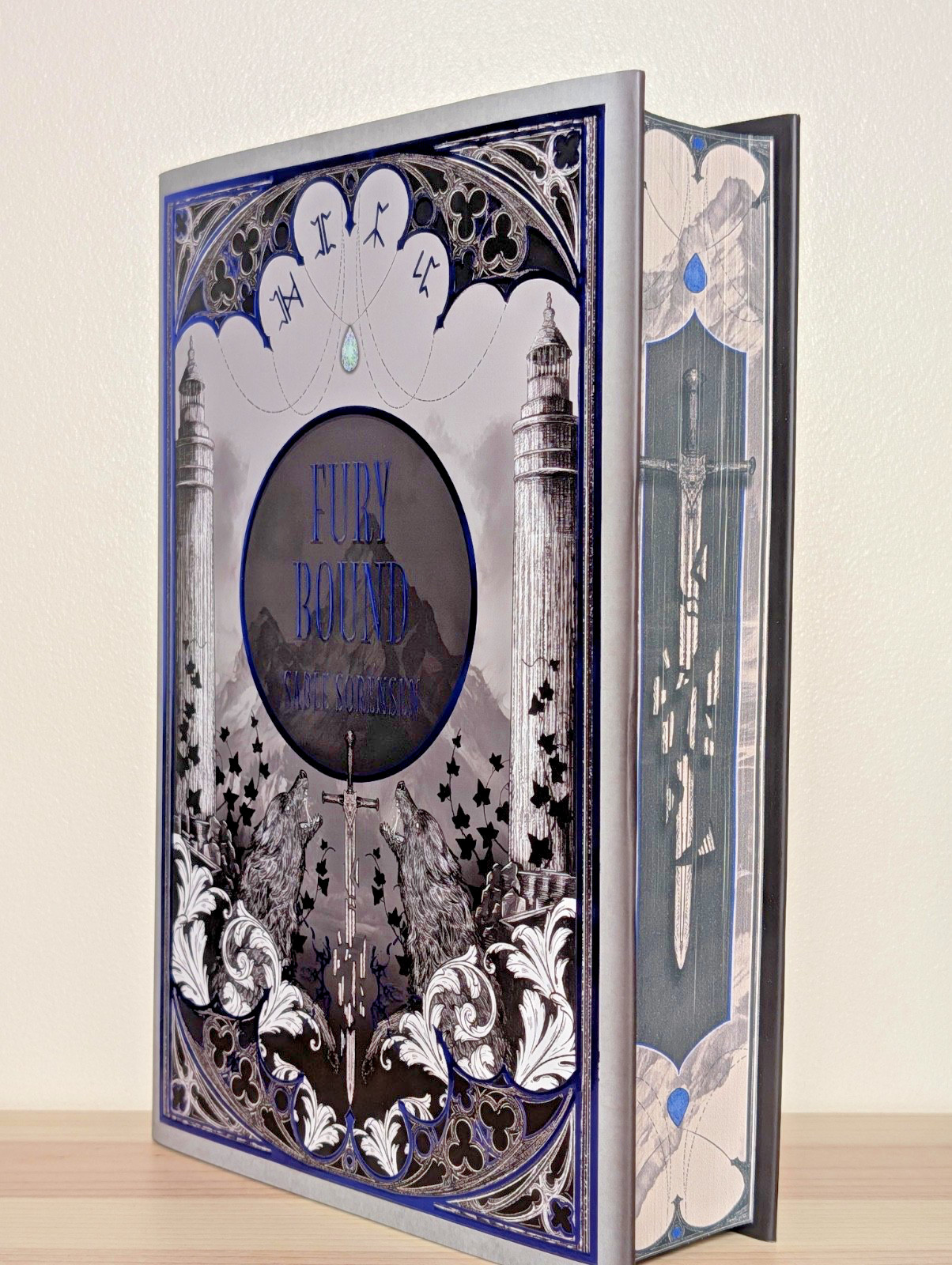 SIGNED Special LUXURY Edition FURY BOUND Sable Sorensen Bewitched Pages * New *