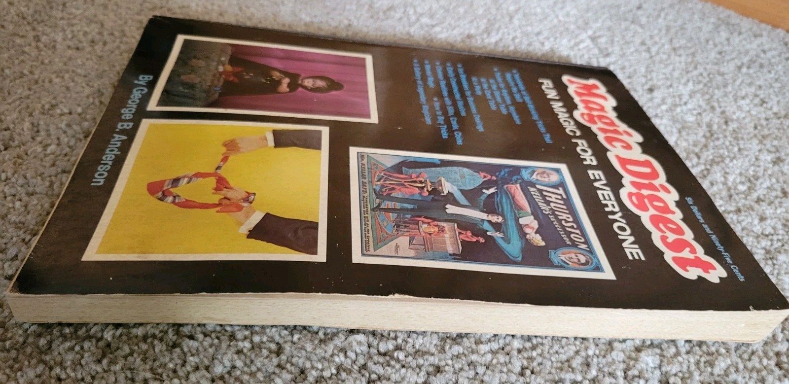 Magic Digest by George Anderson-Fun Magic for Everyone-288 Pages of Instructions
