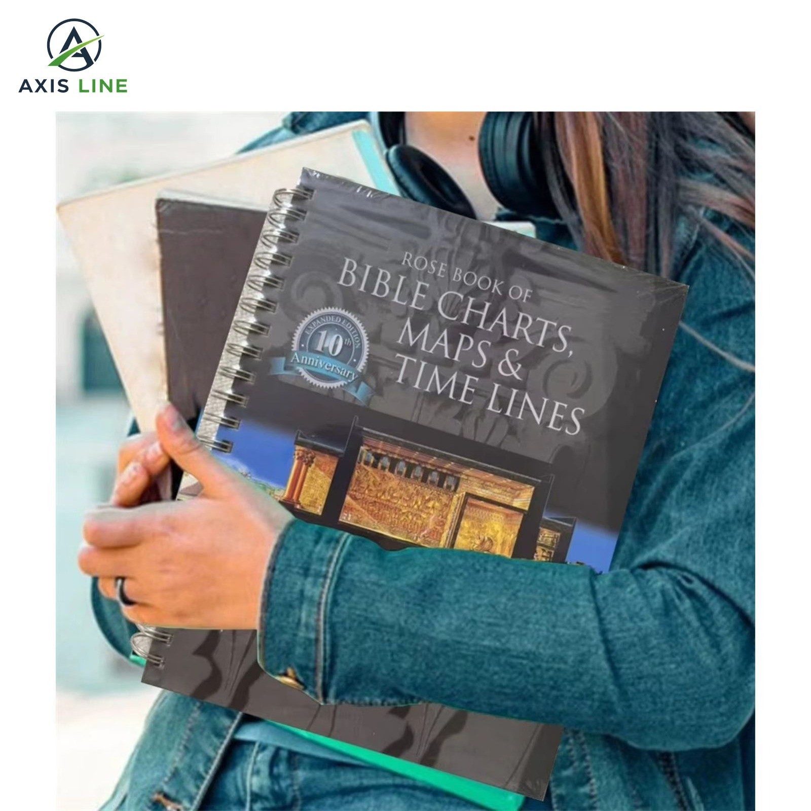 Rose Book of Bible Charts Maps Timelines NEW Spiral Bound Bible Study Guide