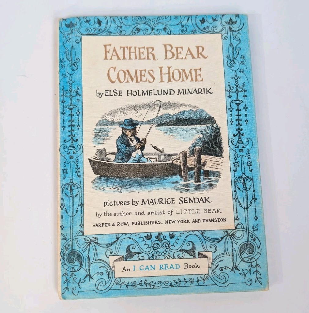 1959︱Father Bear Comes Home︱Vintage︱Maurice Sendak︱Else Minarik︱MCM︱Hardback