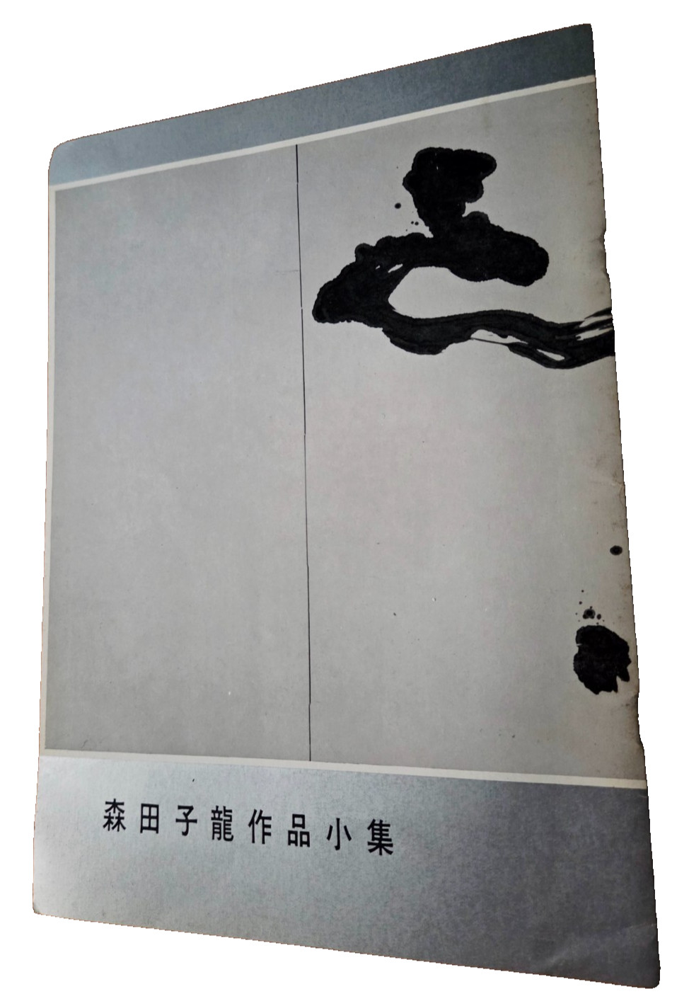 Morita Shiryū: Work And Thought Rare Art of Sho Catalog Kyoto Japan, 1964 vtg