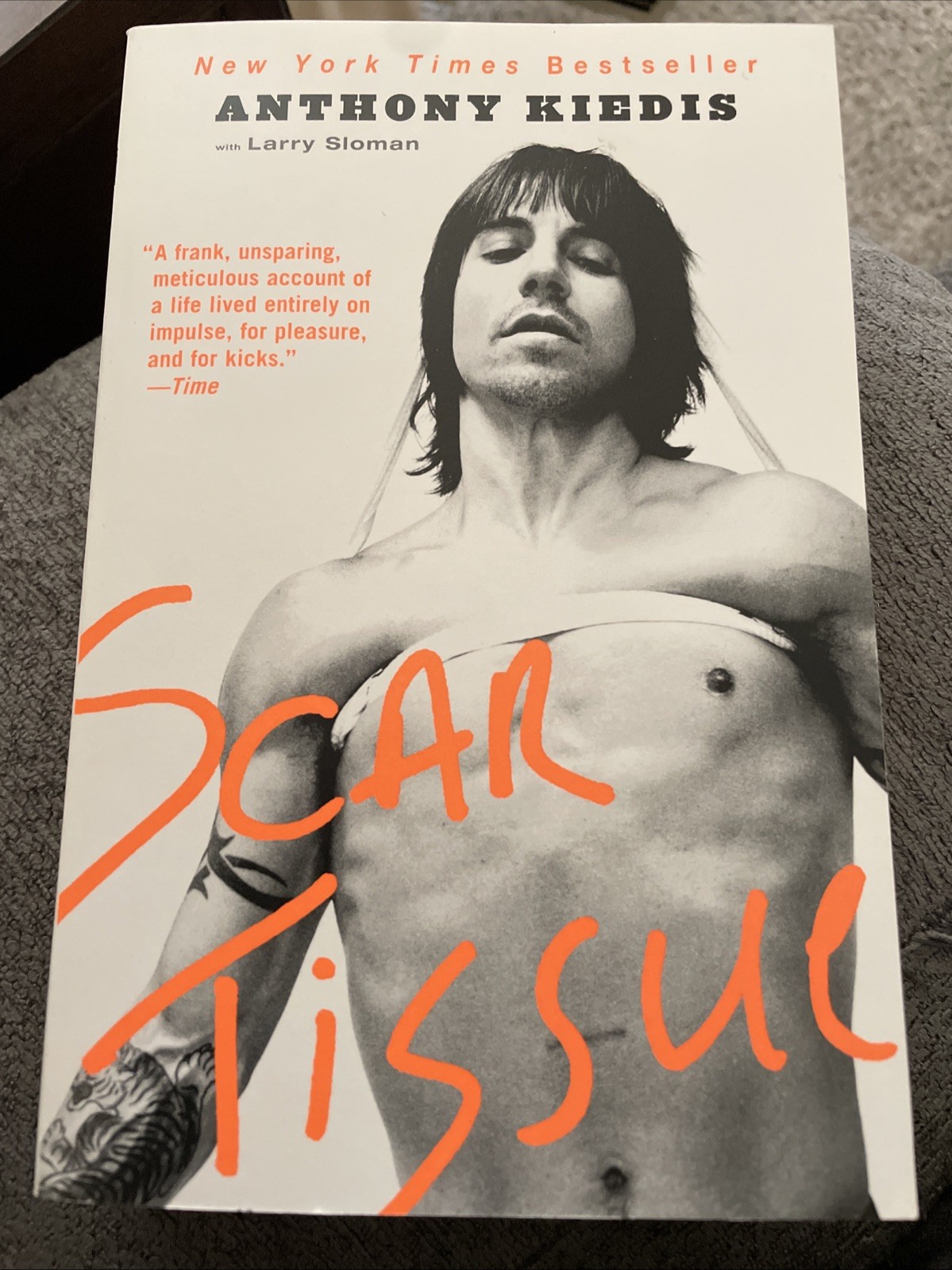 Scar Tissue by Anthony Kiedis