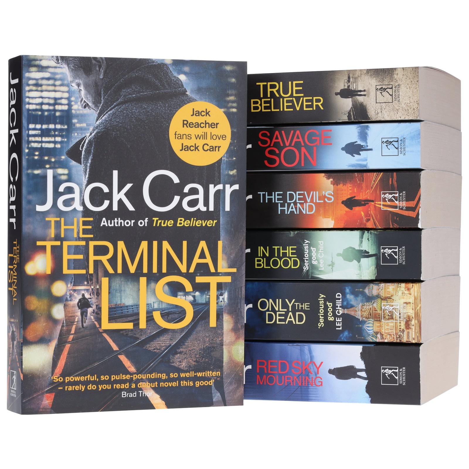 James Reece Series 7 Books Collection Set By Jack Carr – Fiction – Paperback