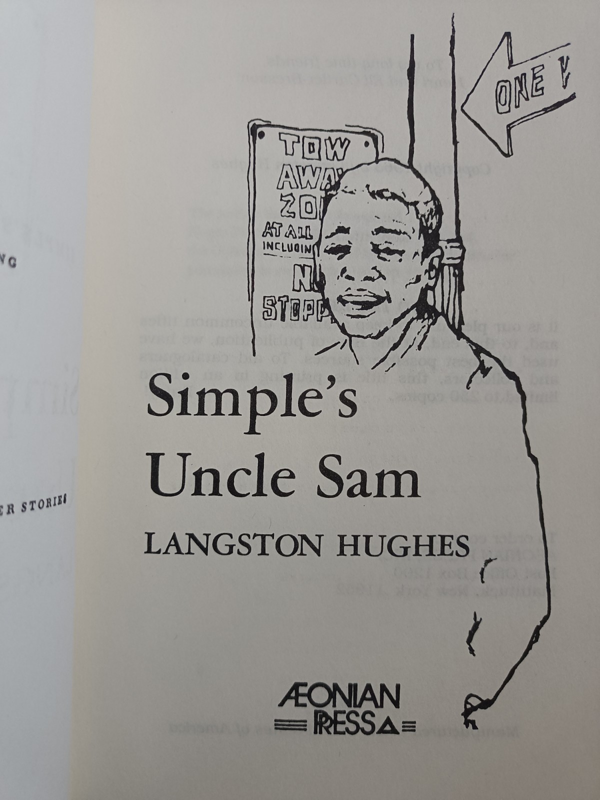 Langston Hughes Lot 3 Simple Hardcover Aeonian Press 1976-1977 Limited Releases