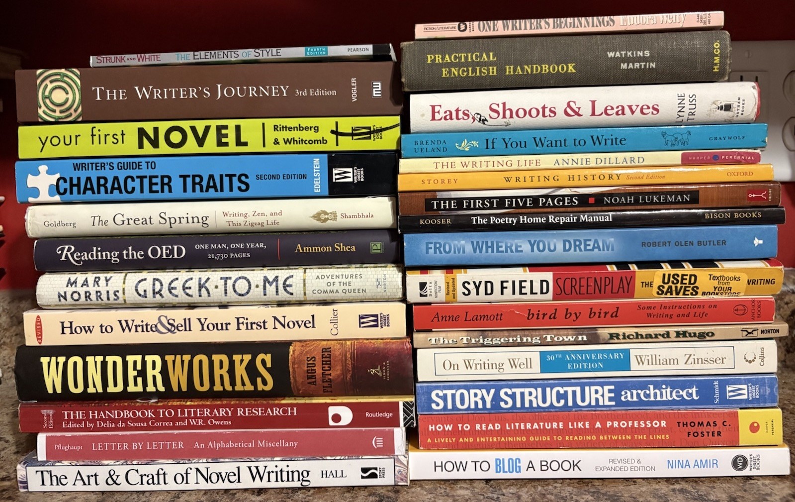28 Book Lot Nonfiction Writers Journey Creativity Hugo Hall Foster Writing