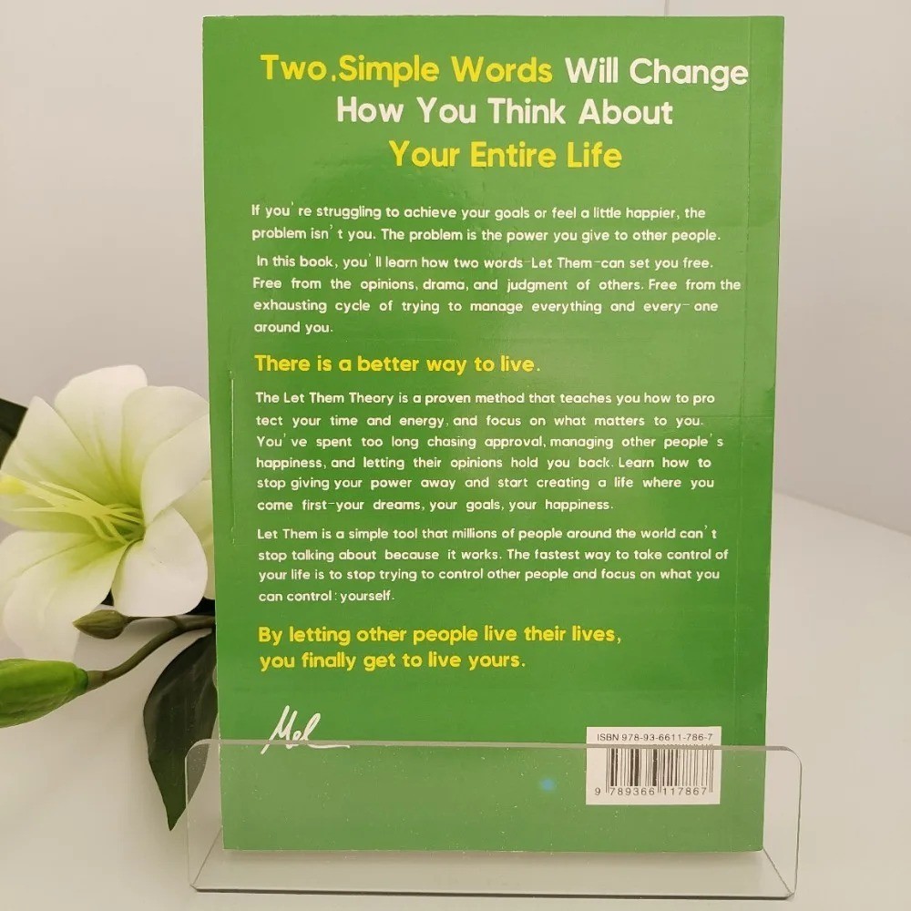 The Let Them Theory – Mel Robbins Paperback English Self Growth Boundaries Book