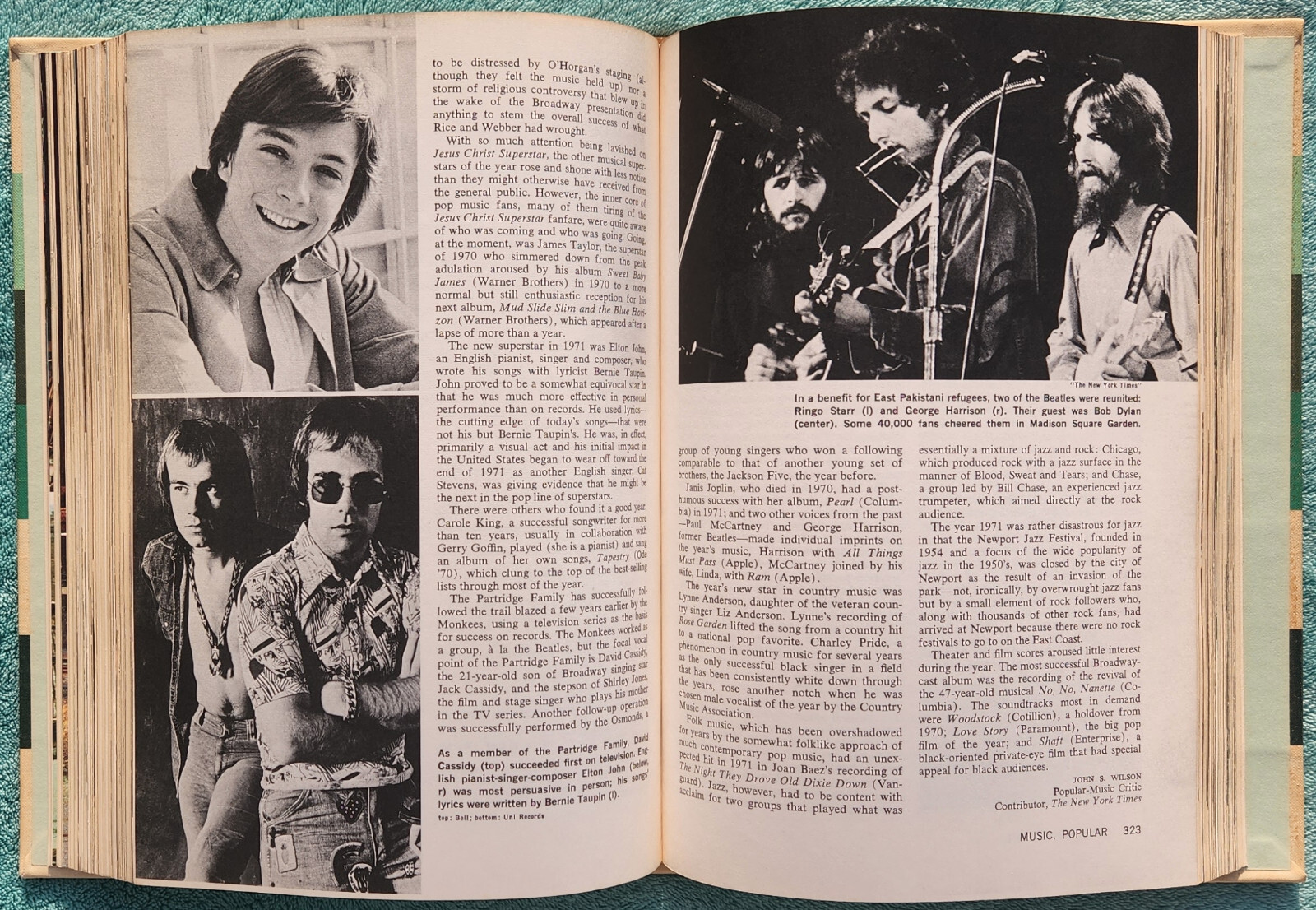Grolier Encyclopedia Year Book 1972 Hardcover 512 Pages Of Highlights & History