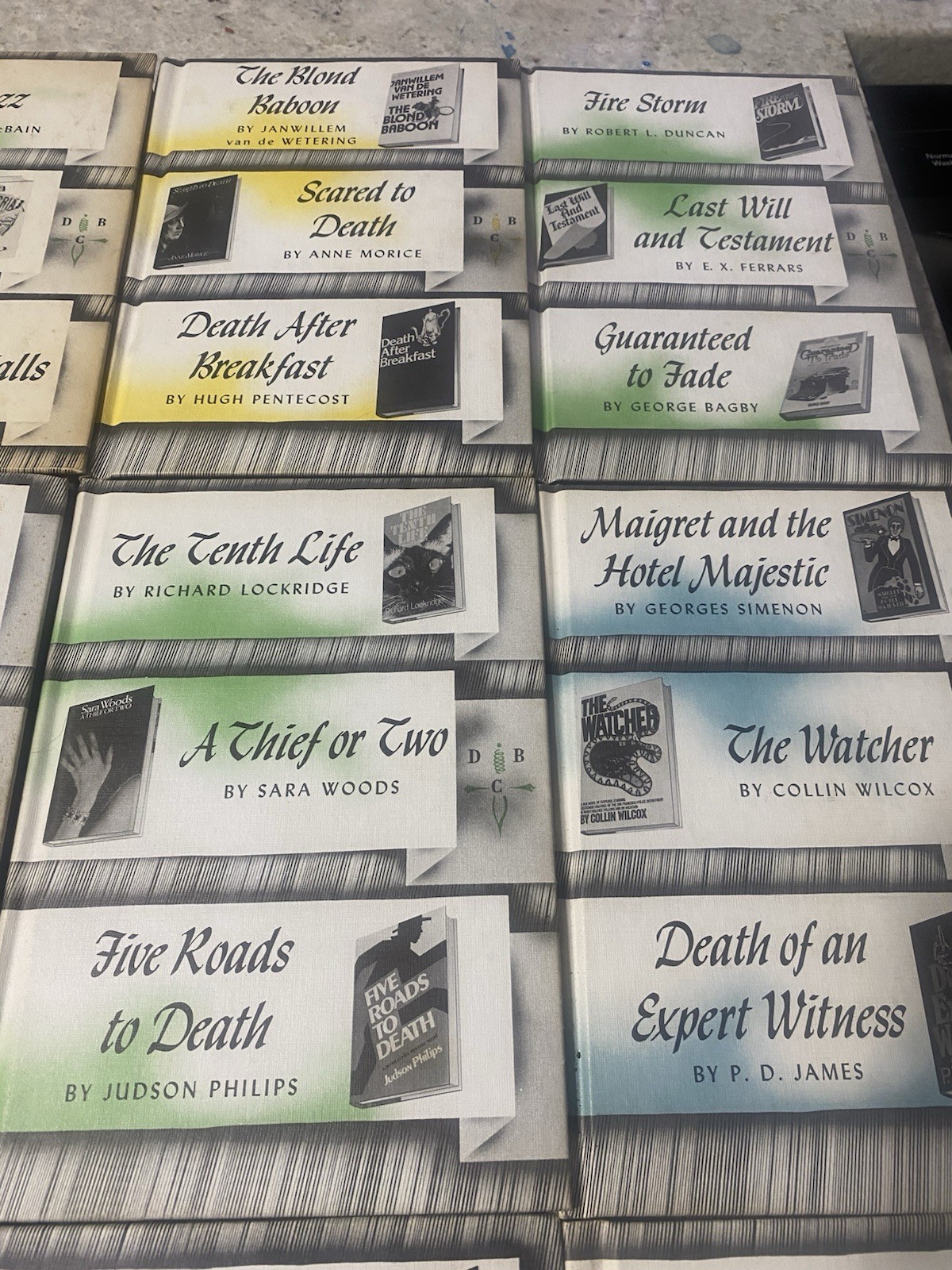 Lot Of 23 Vintage 1970’s decorative book club hardcover books